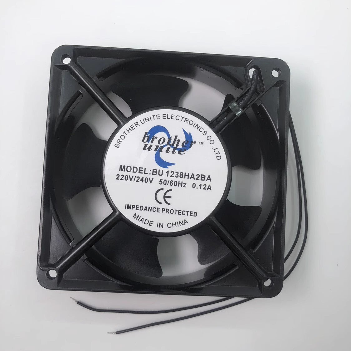 Brother unite BU1238HA2BA 12038 220V/240V 0.12A 12CM Cooling Fan