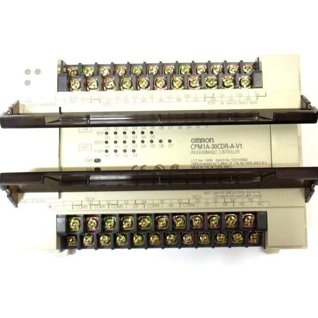 OMRON CPM1A-30CDR-A-V1 PLC Module, High-Precision Industrial Control System, Modbus RTU Support, 30-Channel Input/Output, 100% Reliable - OMRON