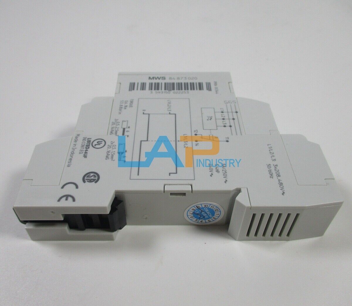 new 1PCS  FOR Crouzet Phase Sequence Relay MWS 84873020