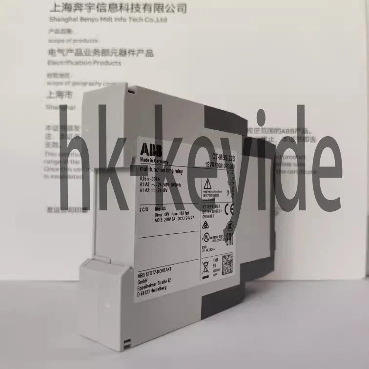 1pcs ABB Time relay CT-MBS.22S 2C/O 24-240VAC Fast delivery