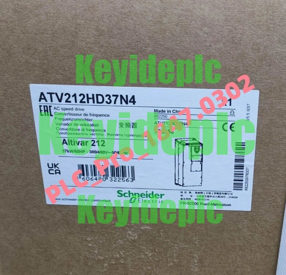 1PCS Unopened Schneider ATV212HD37N4 37KW Inverter Fast delivery #k