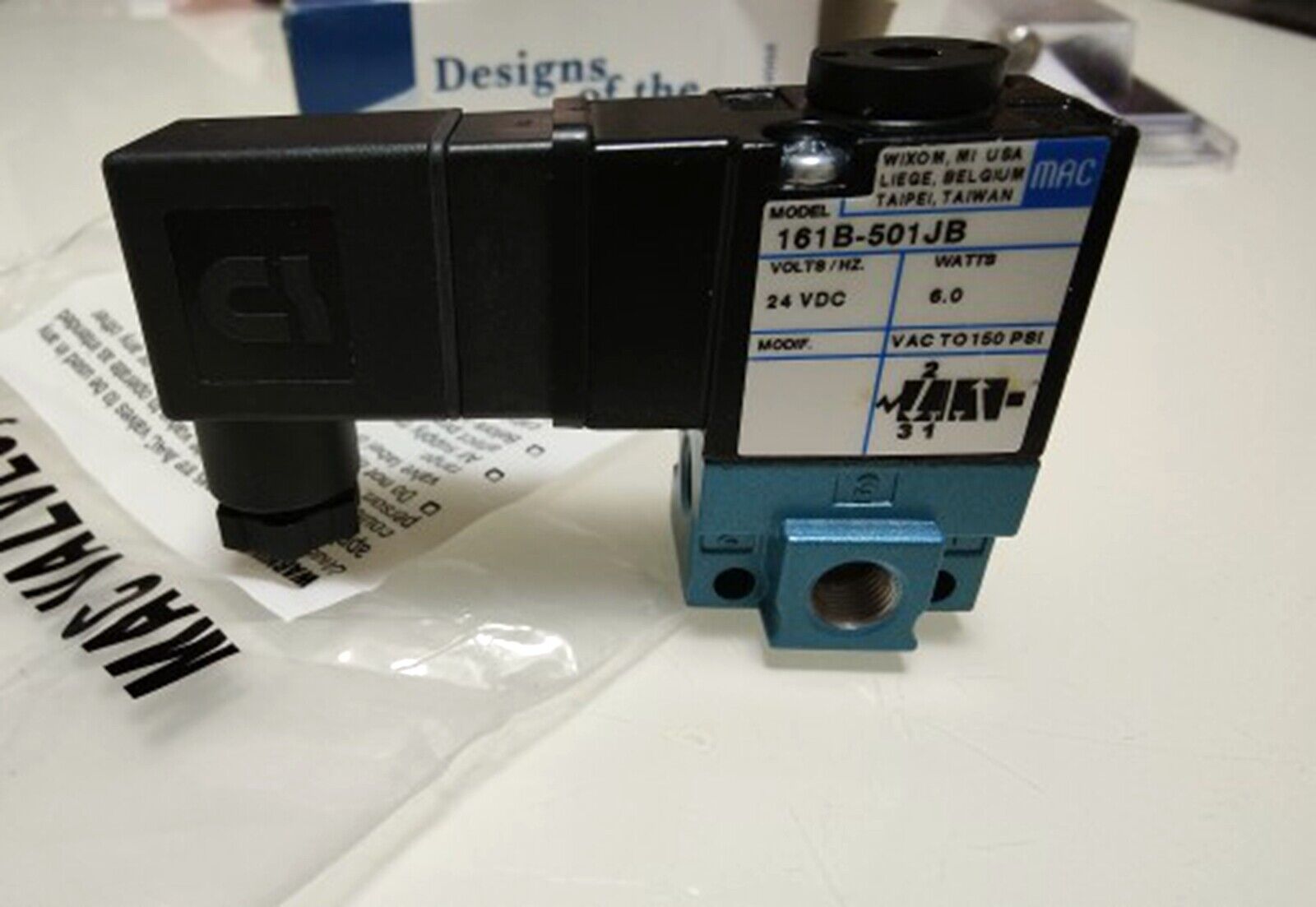 new  MAC 161B-501JB Solenoid Valve MAC