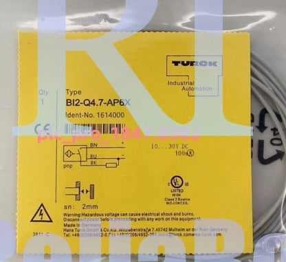 BI2-Q4.7-AP6X 1PCS TURCK BI2-Q4.7-AP6X Inductive Sensor