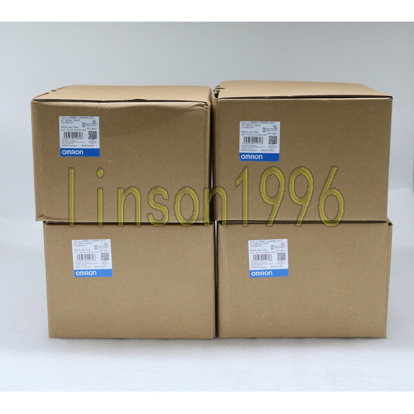 OMRON R88D-1SN08H-ECT Servo Drive - OMRON