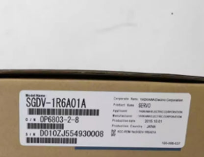 1 PC  YASKAWA SGDV-1R6A01A