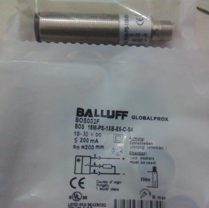 1PC BALLUFF Proximity Switch BOS 18M-PS-1XB-E5-C-S4 - BALLUFF