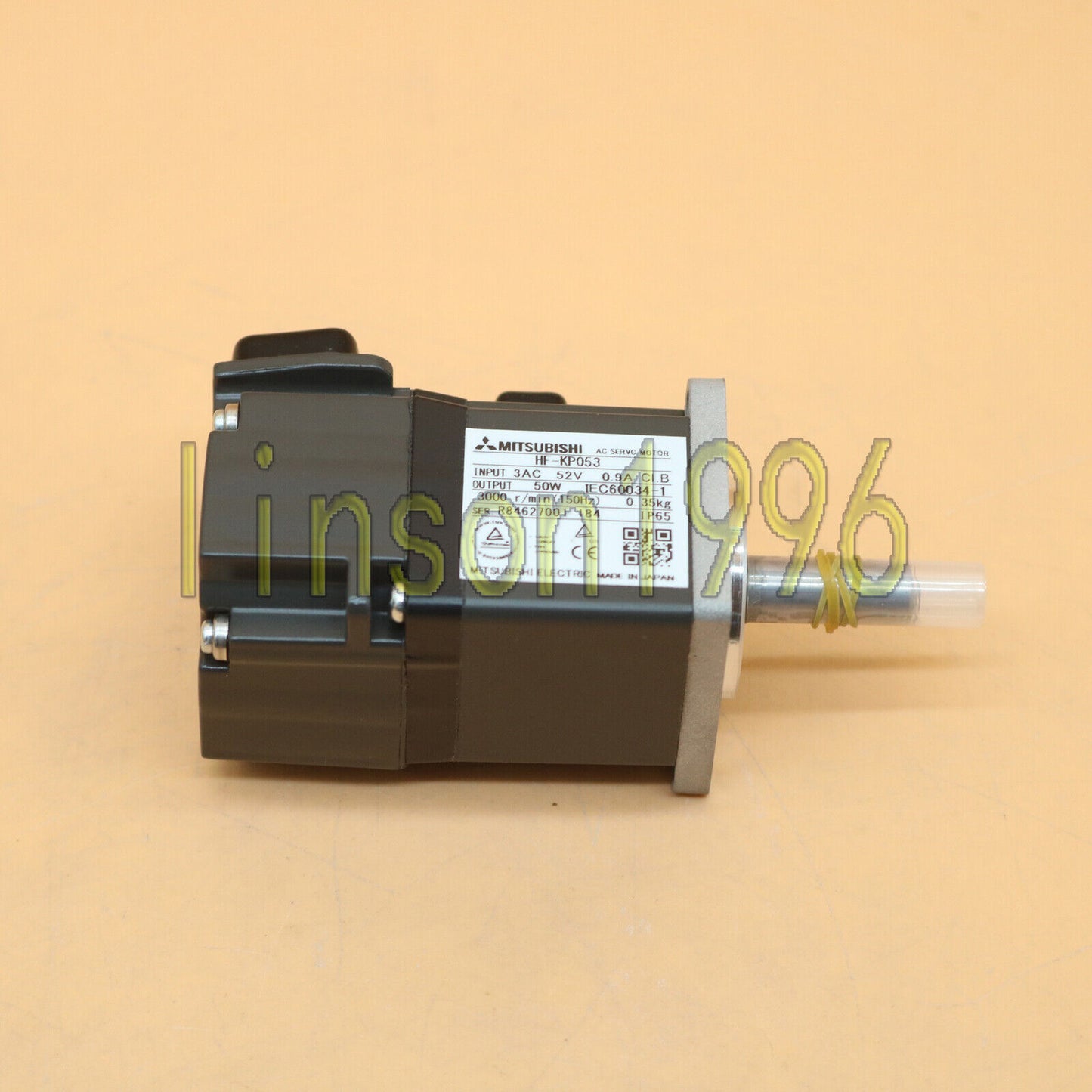used Mitsubishi HF-KP053 50W AC SERVO MOTOR - Tested in good condition - MITSUBISHI