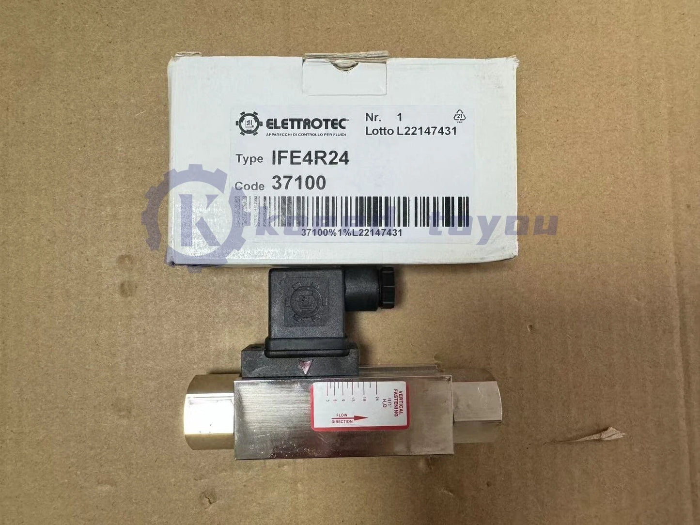 FOR ELETTROTEC Flow meter flow switch IFE4R24 37100~