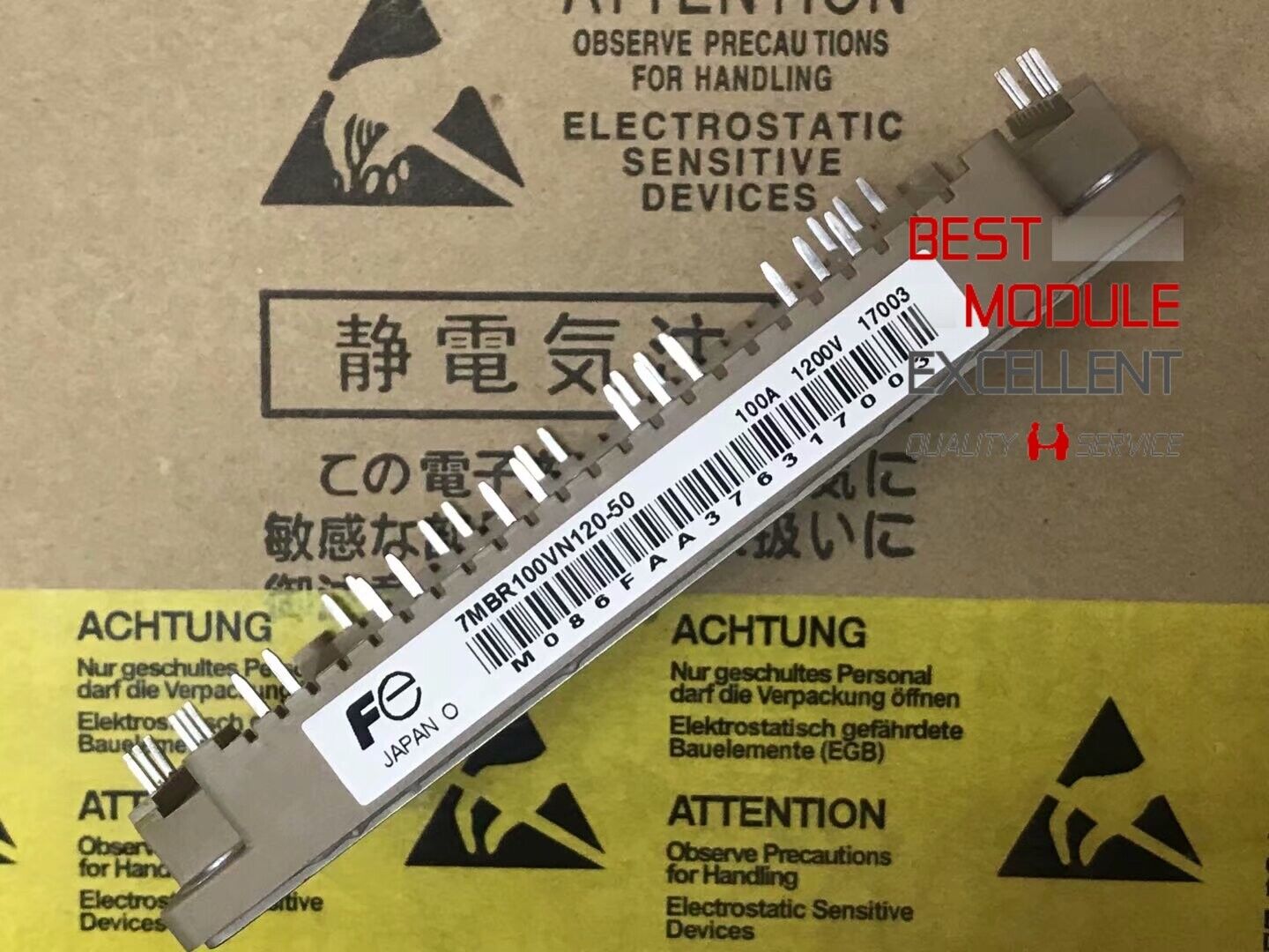 new 1PCS FUJI 7MBR100VN120-50 power supply module Quality Assurance - FUJI