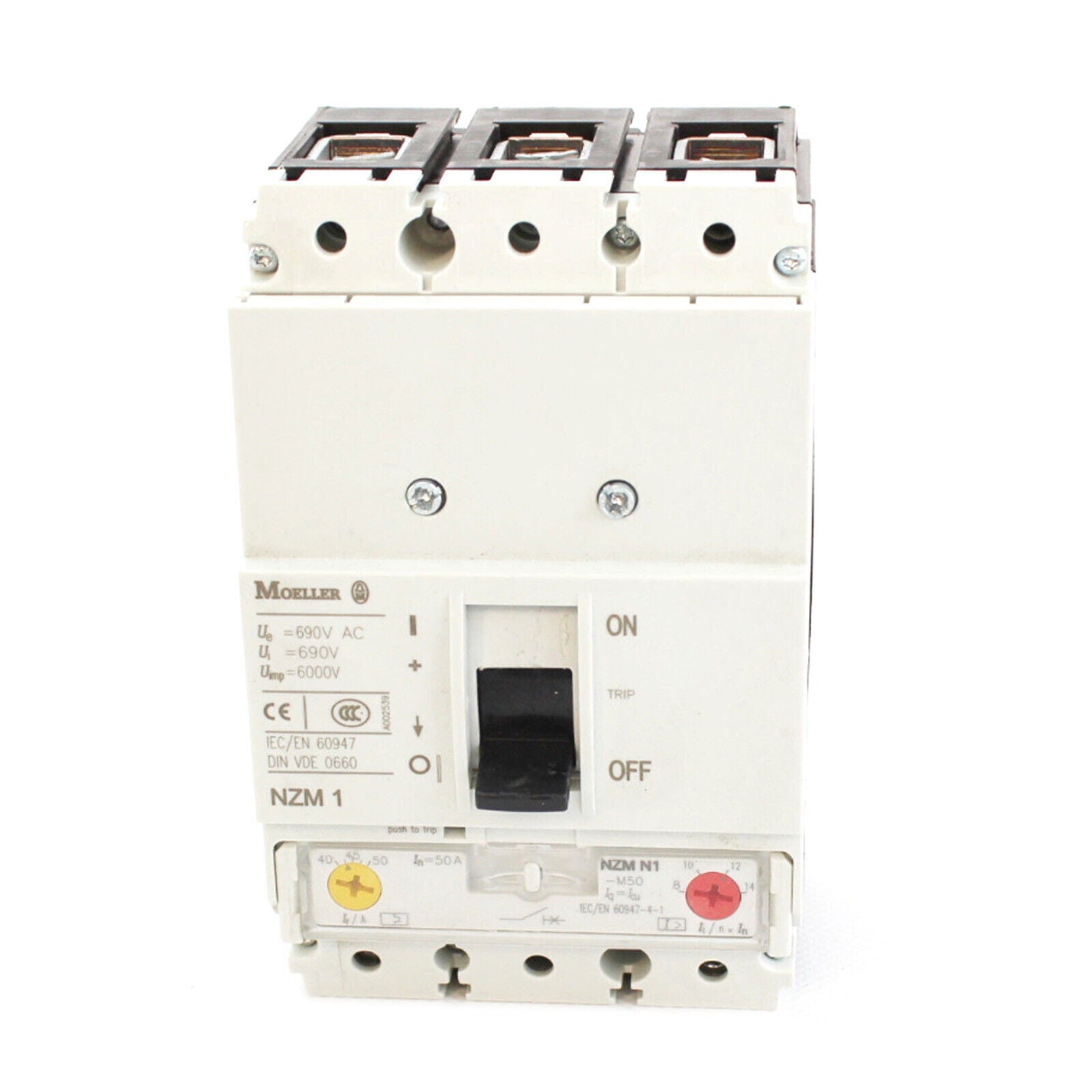 Moeller NZMN1-M50 Circuit Breaker Motor Protection - MOELLER