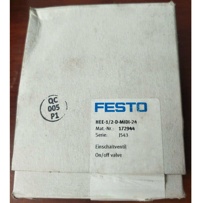 FESTO HEE-1/2-D-MIDI Safety Start Valve - FESTO