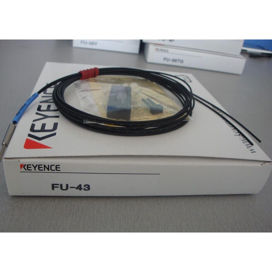 Keyence Fiber Optic Sensor ONE Model FU-43 in Stock, High-Precision Industrial Sensor - KEYENCE