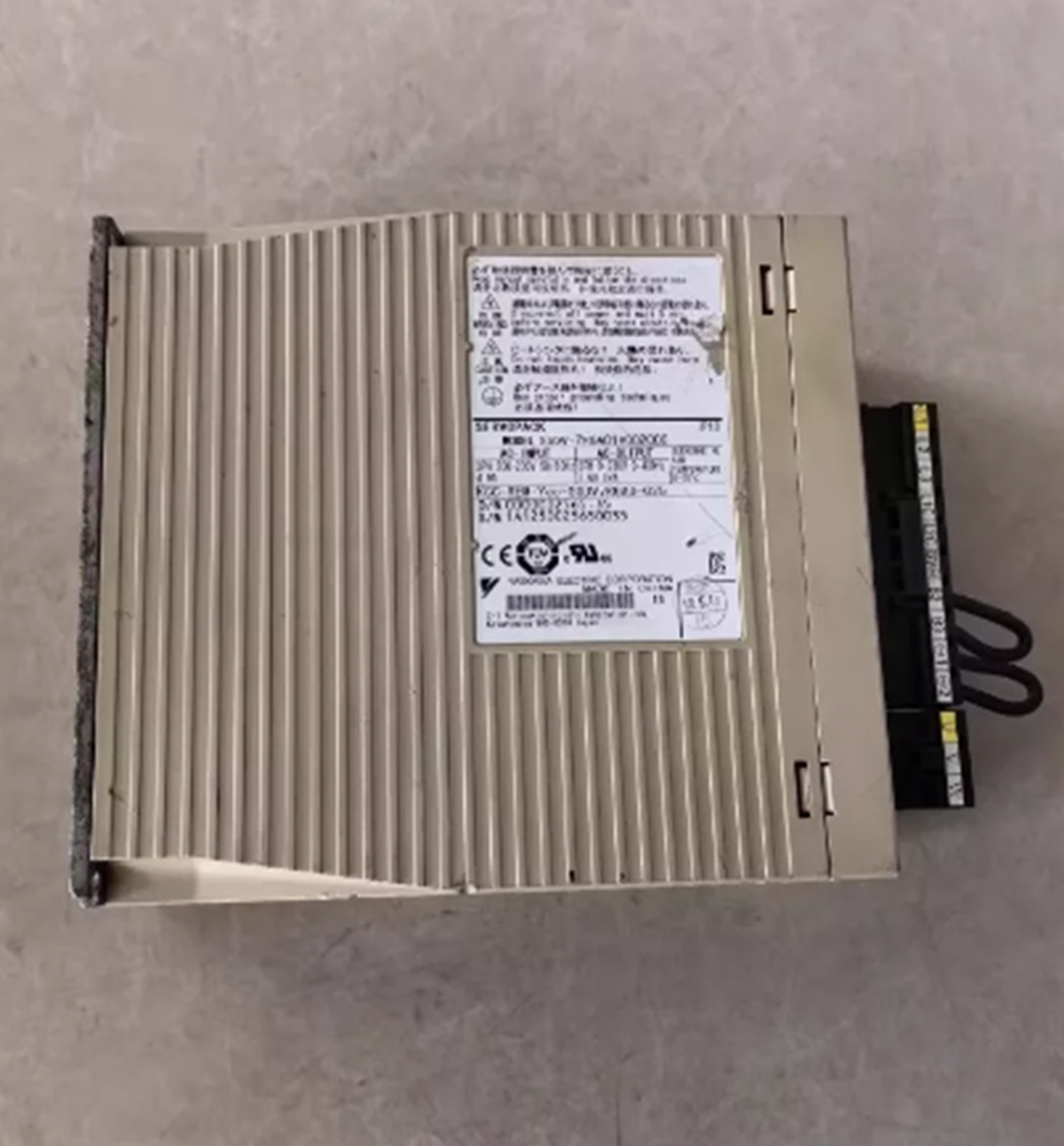 used & Tested YASKAWA AC SGDV-7R6A01A002000 Servo Driver - YASKAWA