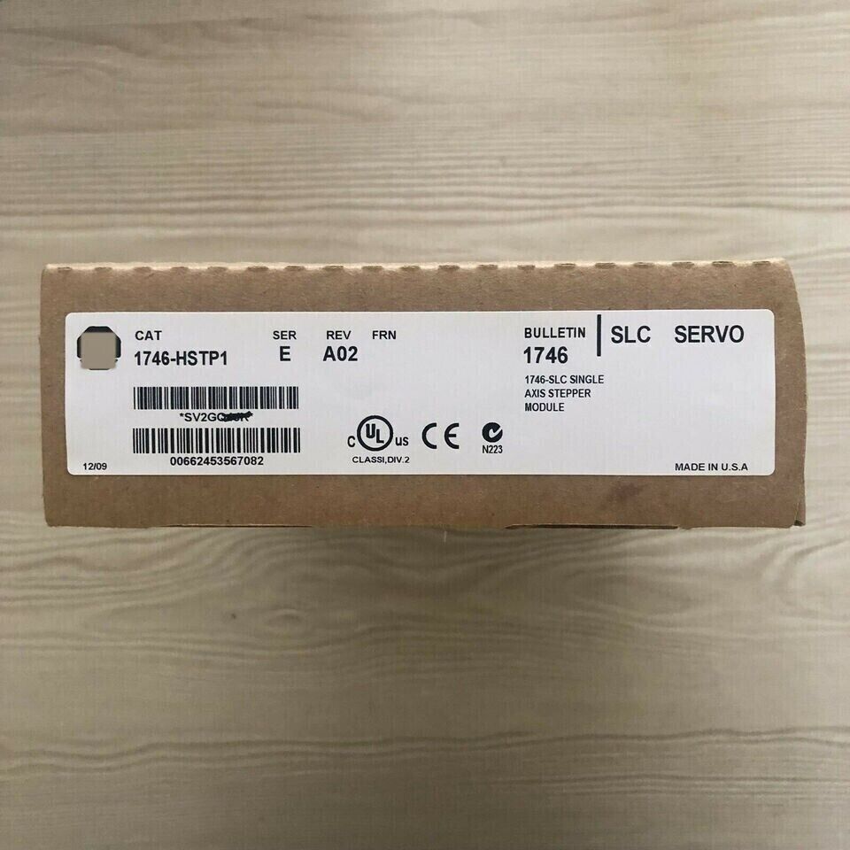 Factory Sealed AB 1746-HSTP1 SER E SLC 500 Stepper Controller Module - AB MOTION SOLUTIONS