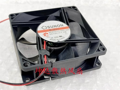 SUNON ME80251V3-000C-A99 8025 DC12V 1.1W 8CM 2-Pin Silent Cooling Fan