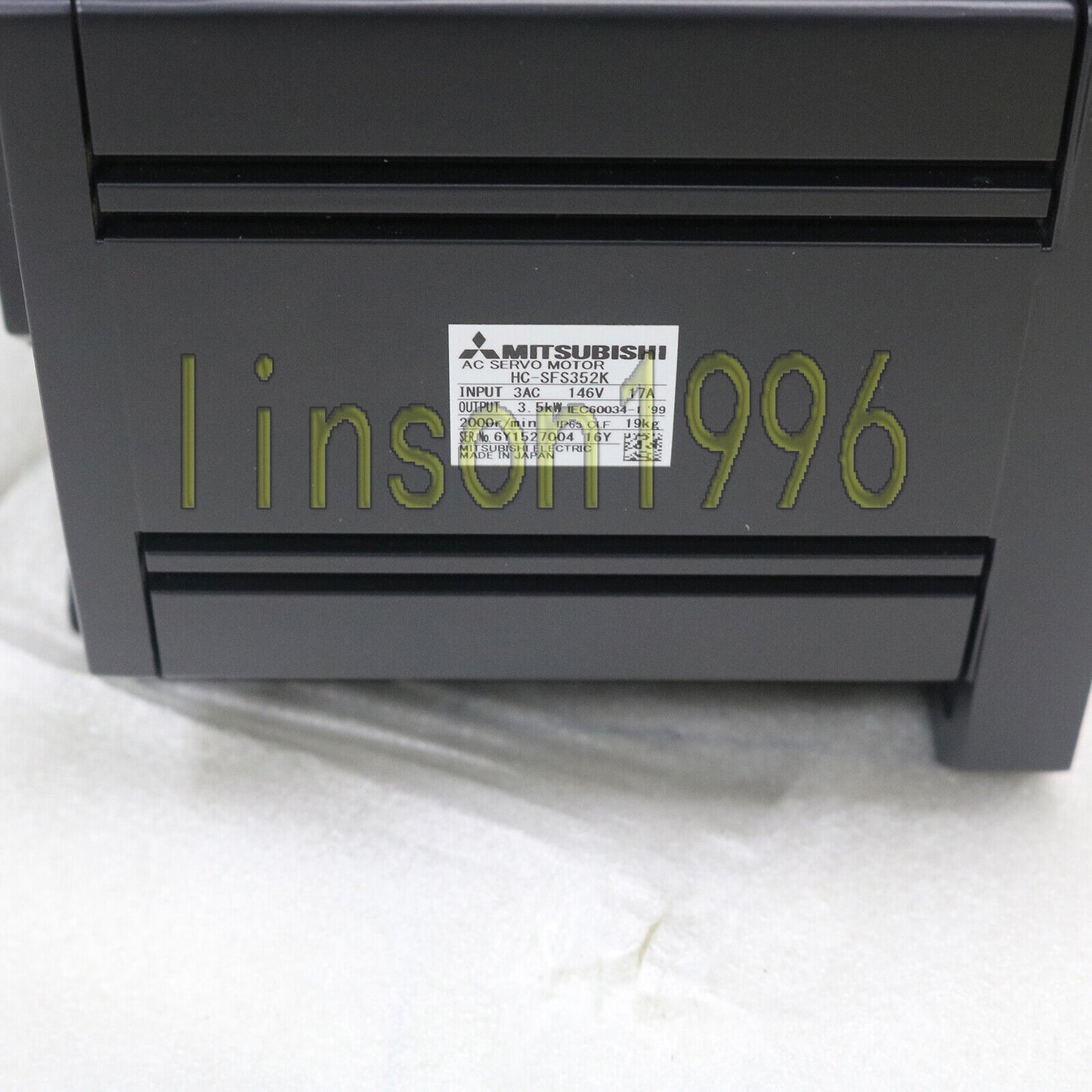 Used Mitsubishi Servo Motor HC-SFS352K – Tested in Good Condition – Spot Stocks Available - MITSUBISHI