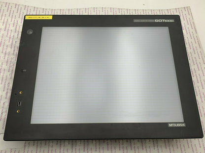 used ONE Mitsubishi touch screen GT1585-STBD GT1585STBD Fully tested - MITSUBISHI