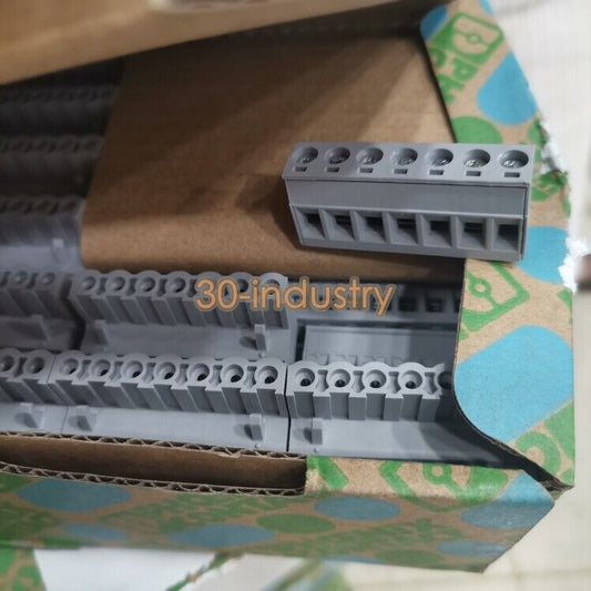 100pcs Phoenix Grey BCP-508-7 5.08MM 7P Female Plug Pack - PHOENIX CONTACT