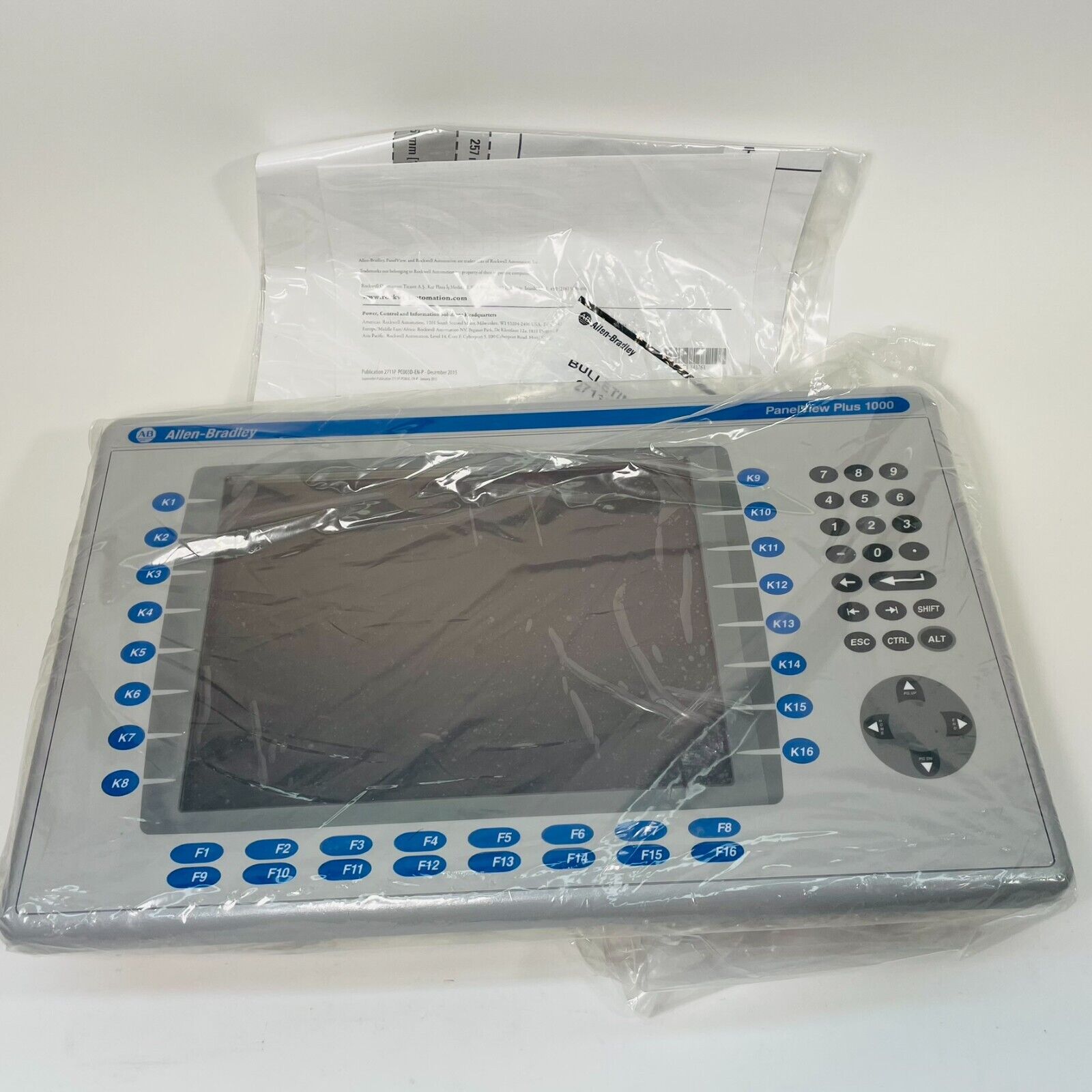 PanelView Plus 6 1000 Key/Touch/Enet - AB