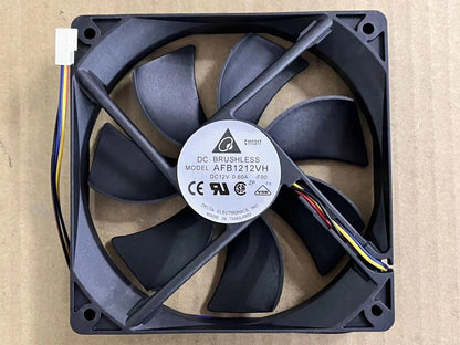 new Delta AFB1212VH PWM 12025 12V 0.60A 12CM 4PIN cooling fan 120*120*25mm