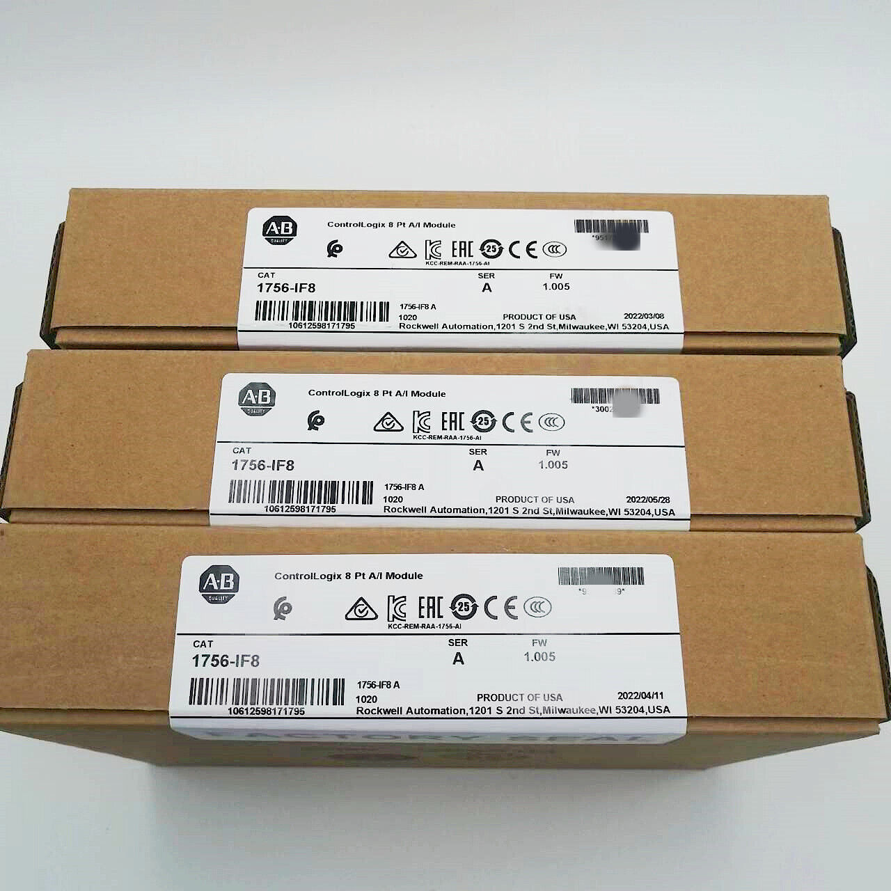 Allen-Bradley ControlLogix Point Module 1756-IF8 - ALLEN-BRADLEY