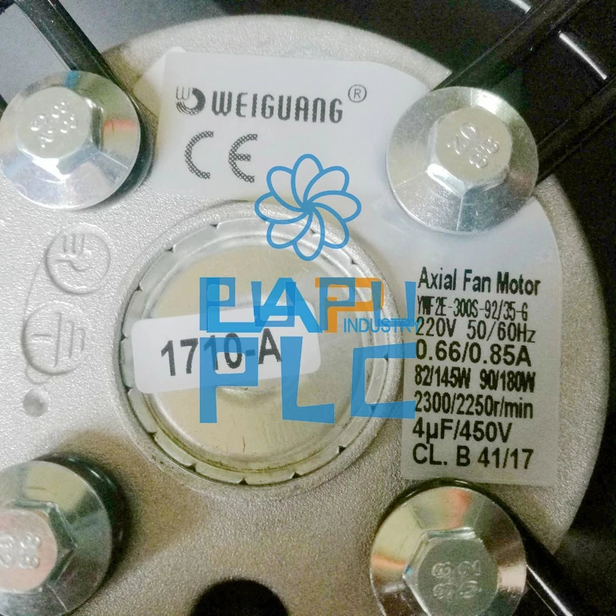 For WEIGUANG YWF2E-300S motor outer rotor cold storage fan condenser axial fan~
