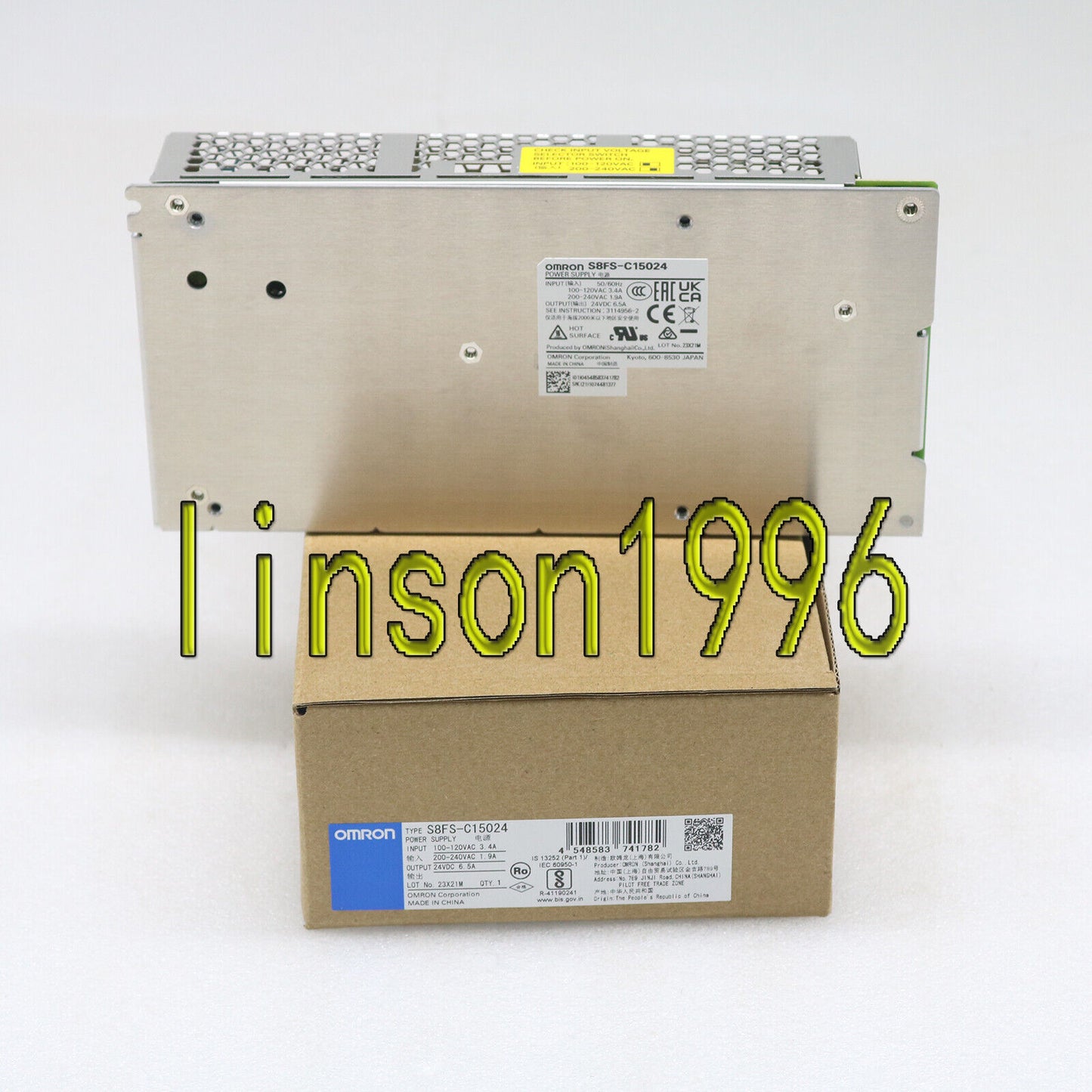 OMRON S8FS-C15024 High-Performance Switching Power Supply FAST SHIP - OMRON