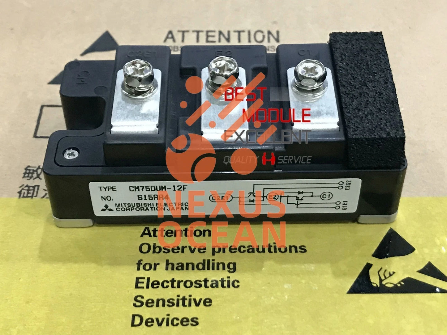 1PCS MITSUBISHI CM75DUM-12F power supply module Quality Assurance
