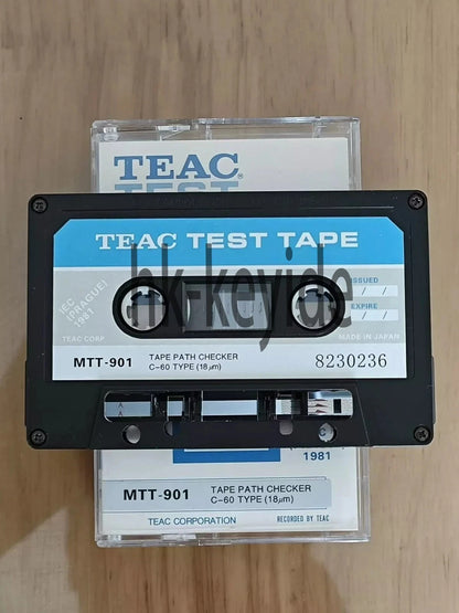 1PC TEAC MTT-901 TEST TAPE TAPE PATH CHECKER C-60 TYPE 18UM