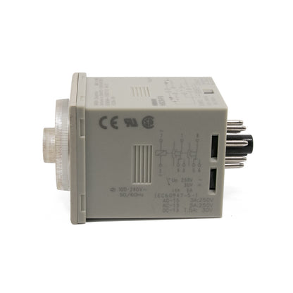 Omron H3CR-F8 100-240VAC Timer One Free Shipping H3CRF8