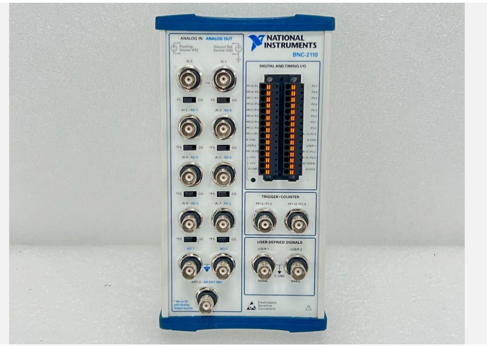 National Instruments BNC-2110 Terminal Block Shielded - NATIONAL INSTRUMENTS