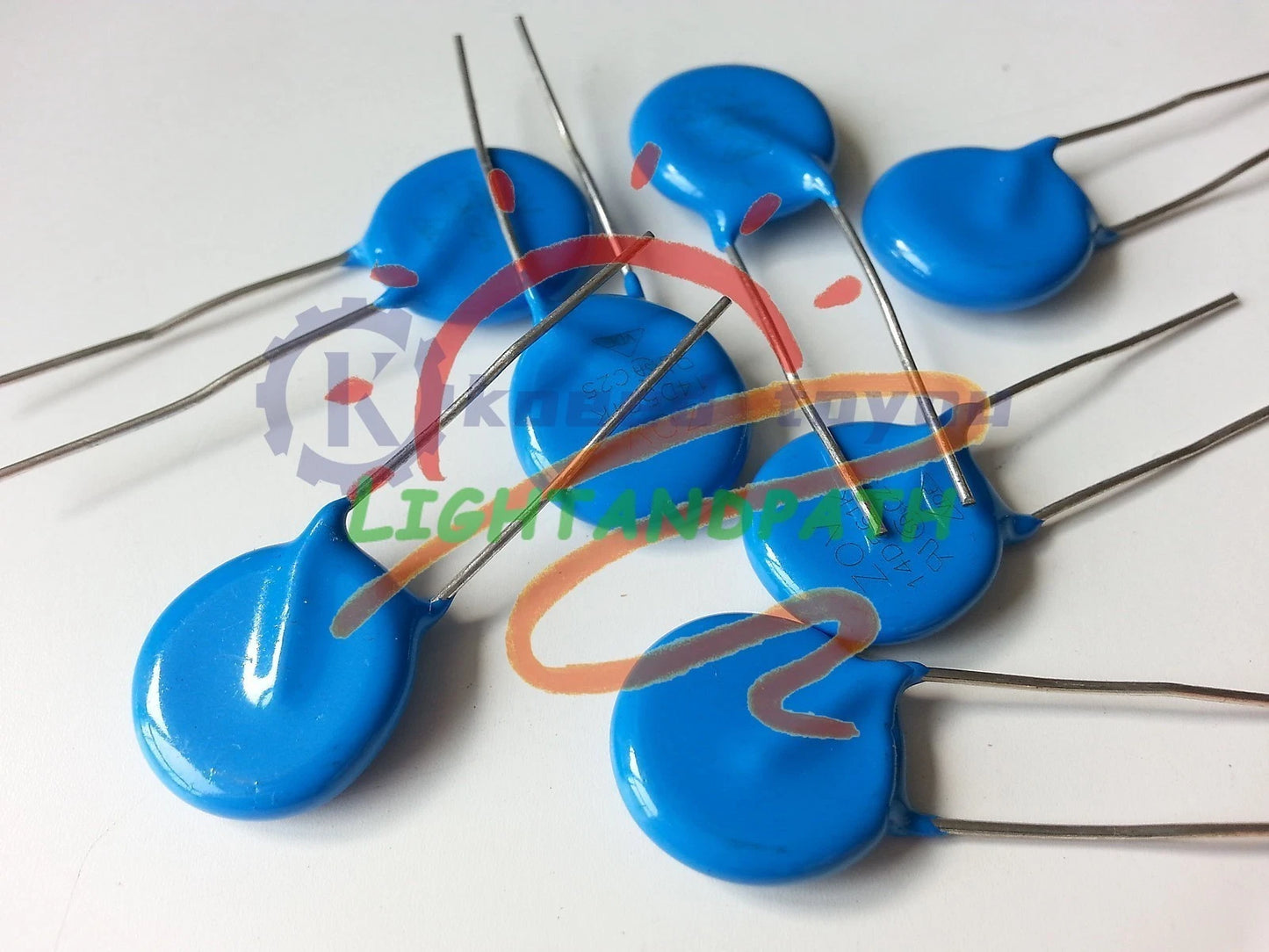 20pcs 14D151K Varistor Resistor 150V UL #Li