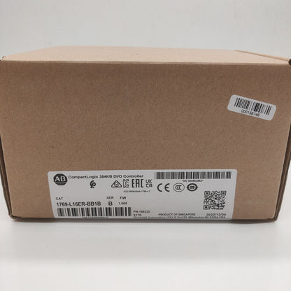 Allen-Bradley 1769-L16ER-BB1B CompactLogix 384KB Controller - ALLEN-BRADLEY