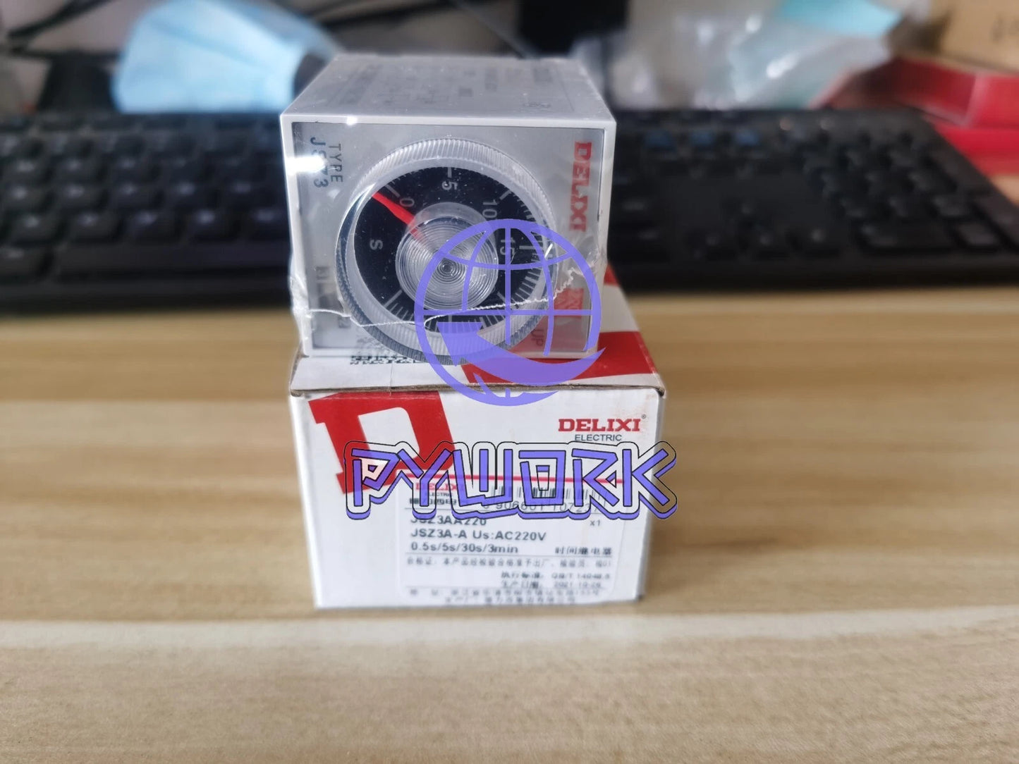 Delixi JSZ3A Series (JSZ3A-A,B,C,D,E,F,G) Time Relay