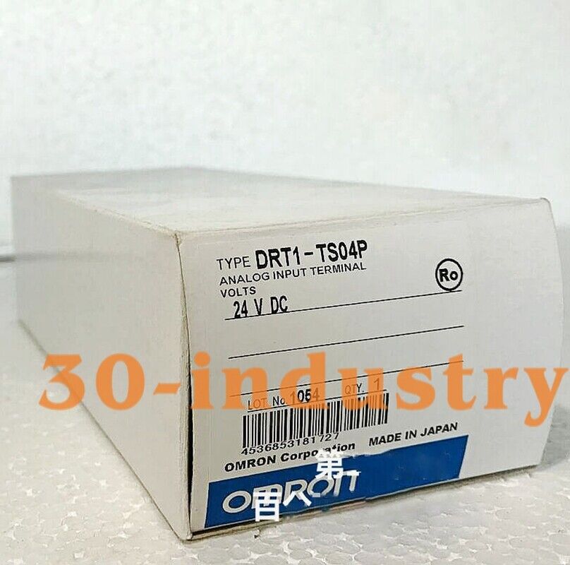 Omron DRT1-TS04P PLC Module - 24VDC Control System - OMRON