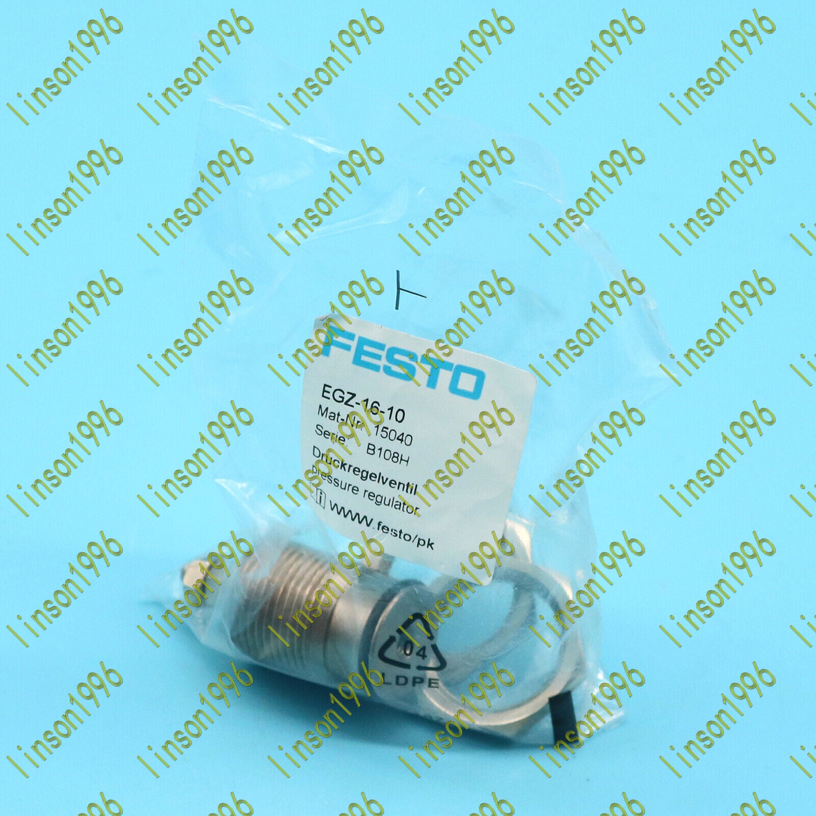 FESTO Thread Bolt Cylinder EGZ-16-10 - FESTO