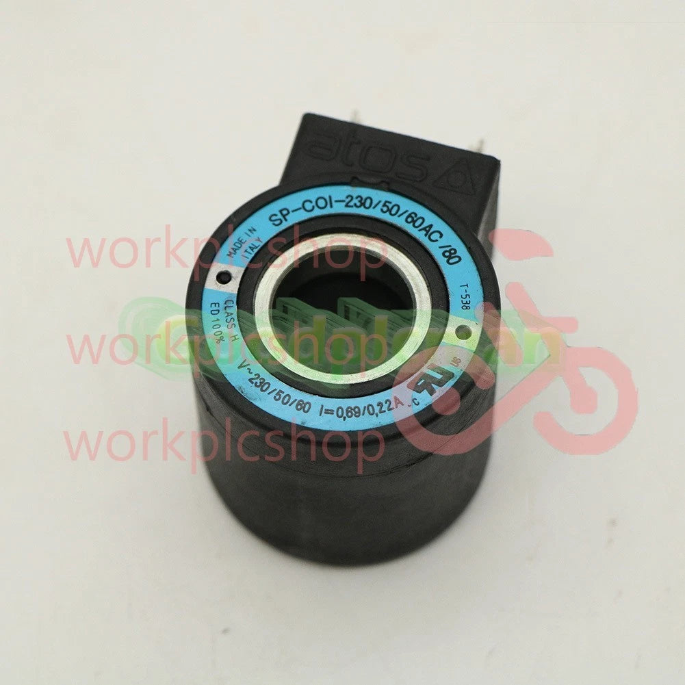 1PCS ATOS SP-COI-230 / 50/60/80 Solenoid Valve Coil Plug Blue