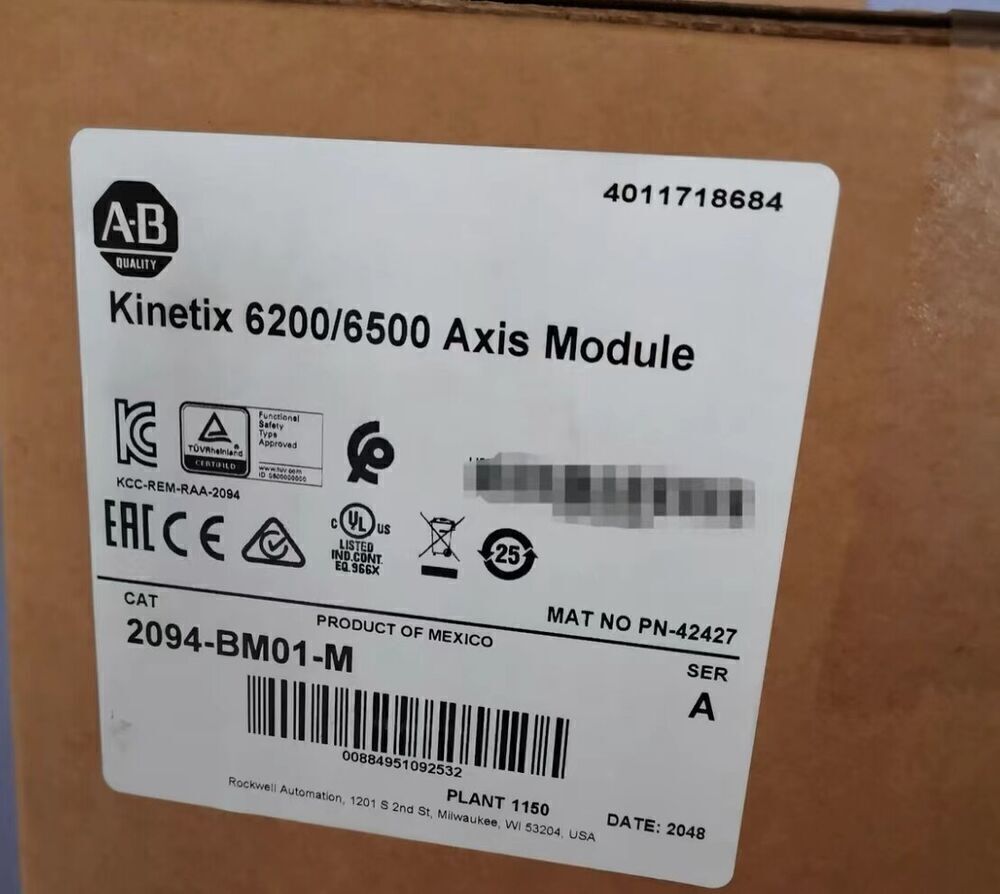 Allen-Bradley 2094-BM01-M KINETIX 6200/6500 Module 400/460V 9A - ALLEN-BRADLEY