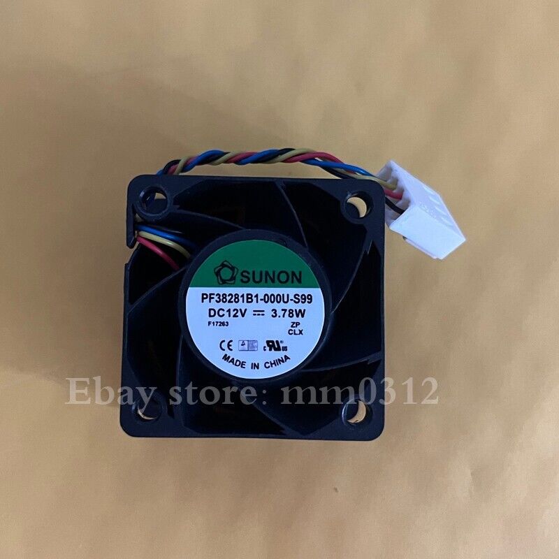 SUNON PF38281B1-000U-S99 cooling fan DC 12V 3.78W 3.8CM PWM - SUNON