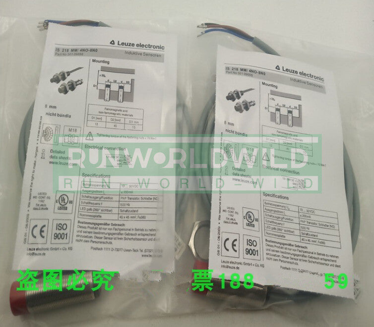 1PCS FOR LEUZE Inductive Proximity Switch Sensor IS 218MM/4NO-8NO