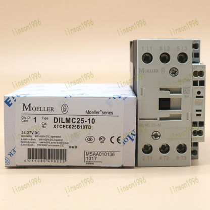 1-PC Eaton DILMC25-10 RDC24 24-27V Contactors - MOELLER