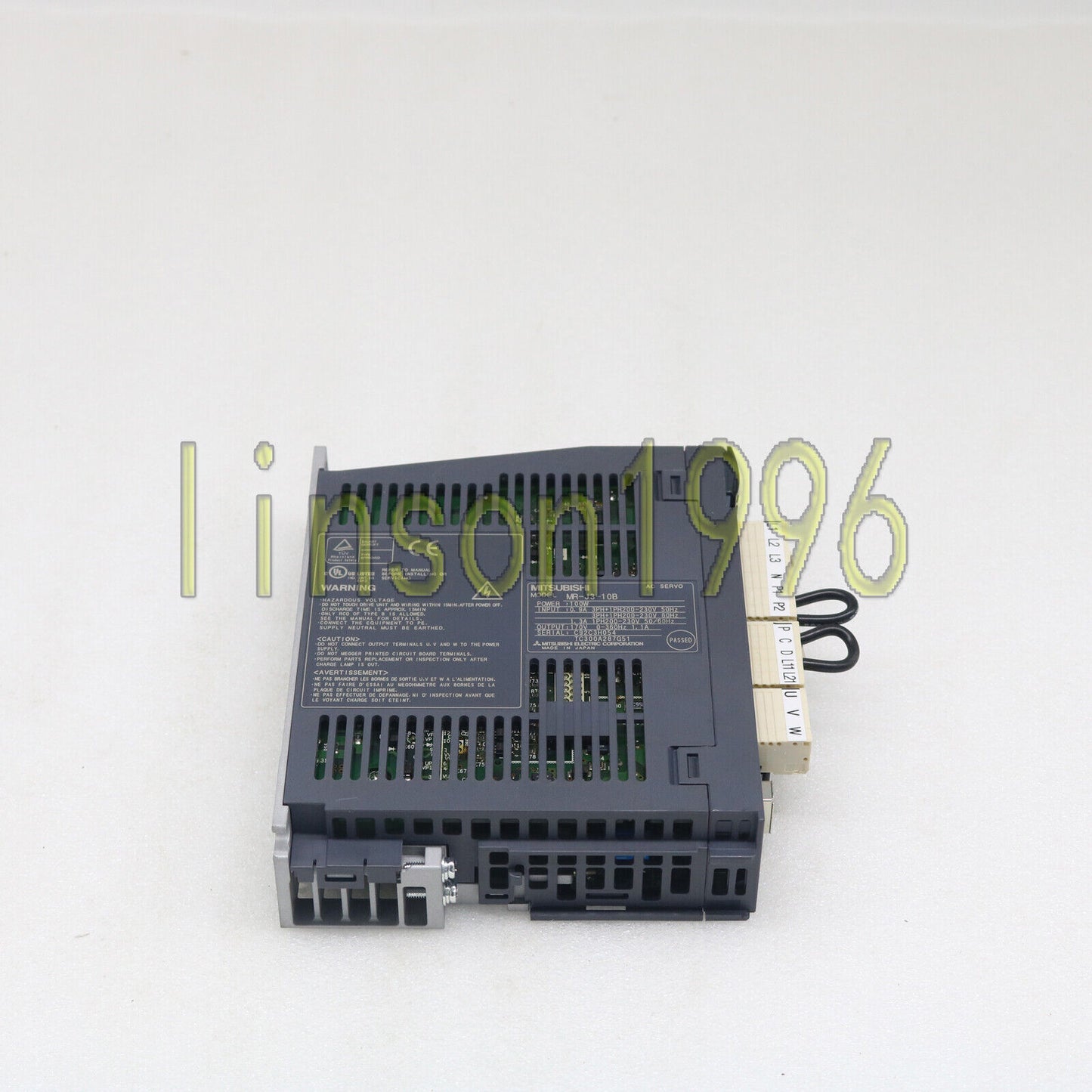 Used Mitsubishi MRJ310B Servo Drive Tested Good Condition - MITSUBISHI