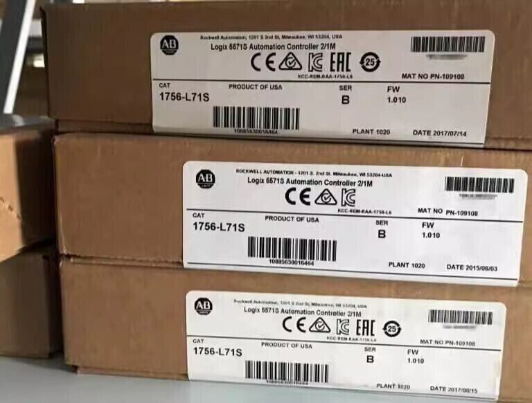 Allen Bradley AB 1756-L71S Ser B GuardLogix Automation Controller - ALLEN BRADLEY