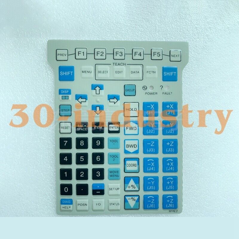 Membrane Keypad for FANUC A05B-2518-C300#EMH MHE2 Teach Pendant - KOEED