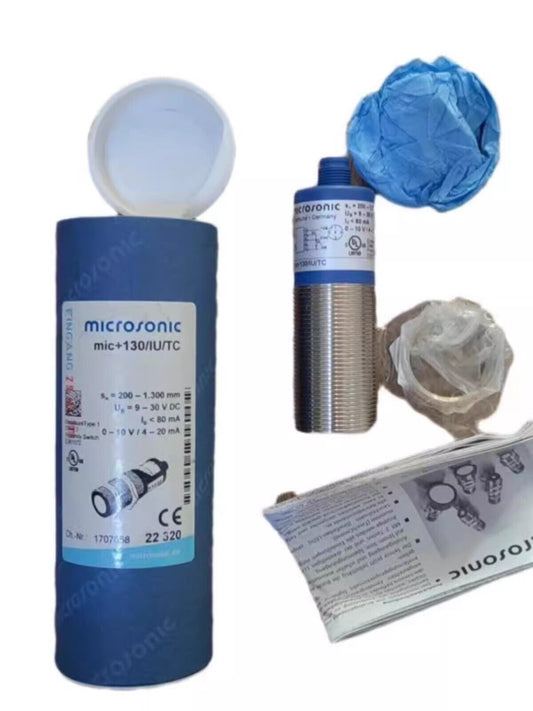 new 1pcs microsonic Ultrasonic Sensor mic+130/IU/TC - RITTAL