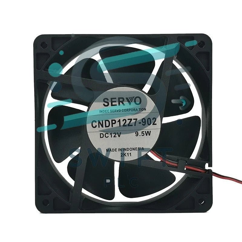 1 PCS SERVO Fan CNDP12Z7-902 DC12V 9.5W 12038 12cm 2 wire cooling fan