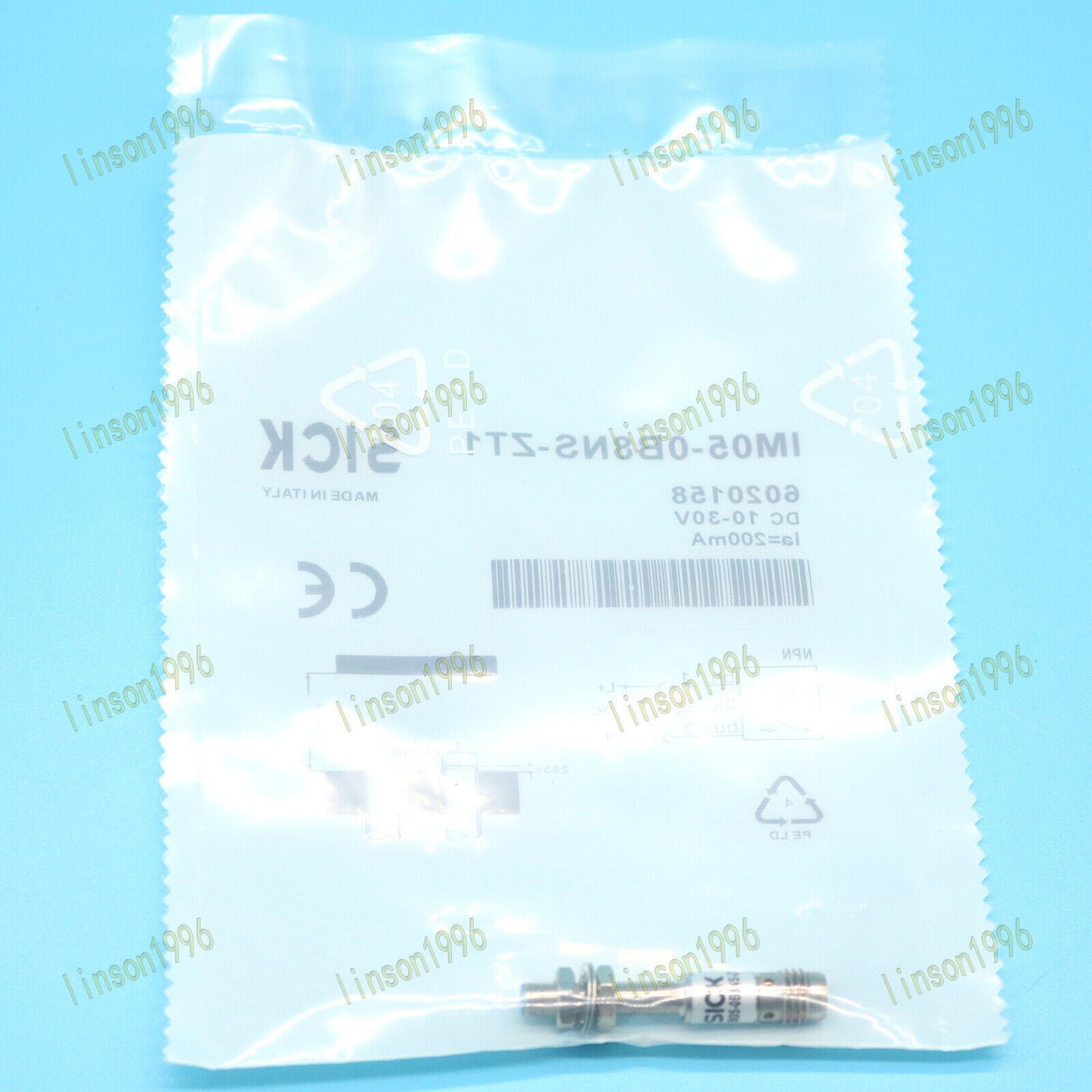 SICK Proximity Inductive Sensor IM05-0B8NS-ZT1 - SICK