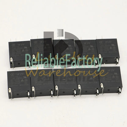 HF25F-024-H JQC-25F-024-H HongFa Power Relay 24VDC 20A 250VAC 3 Pins x 10PCS