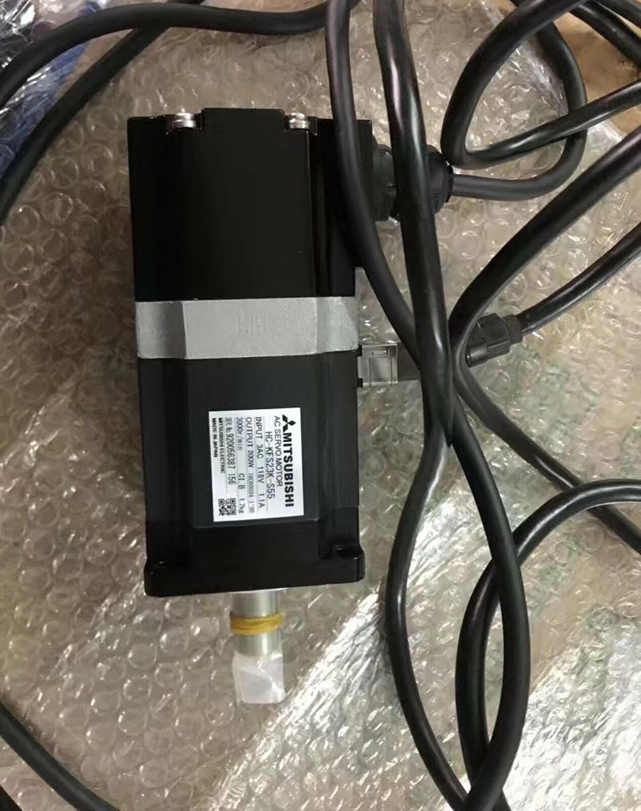Mitsubishi HC-KFS23K-S55 AC Servo Motor Tested Good Condition - MITSUBISHI