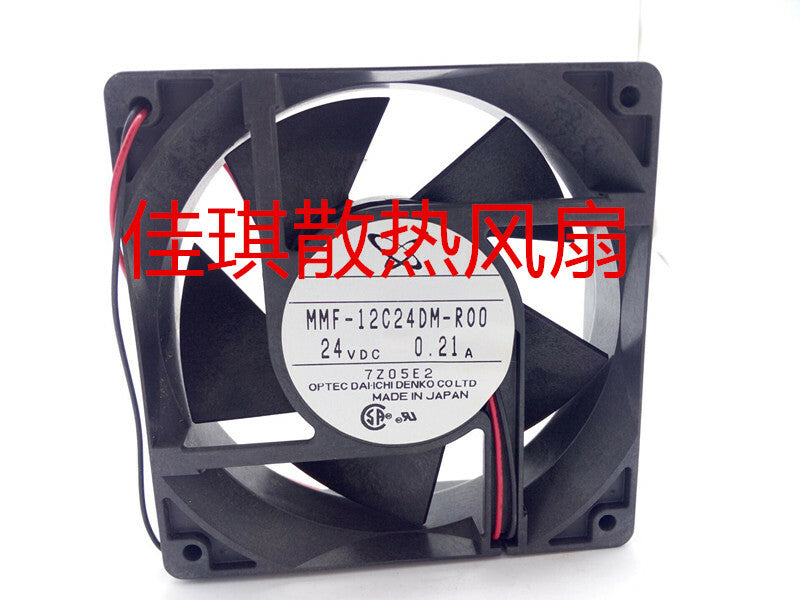 1pcs Mitsubishi MMF-12C24DM-R00 12038 24V 0.21A cooling fan
